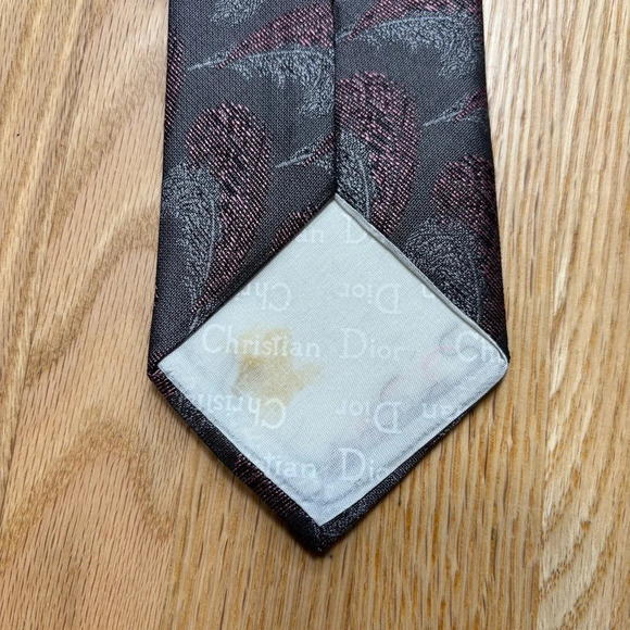 CHRISTIAN DIOR Monsieur Vintage Paisley Necktie - Picture 4 of 5